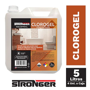 CLORO GEL INDUSTRIAL 5LTS.