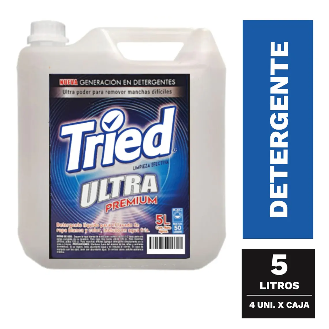 DETERGENTE ULTRA CON SUAVIZANTE TRIED 1