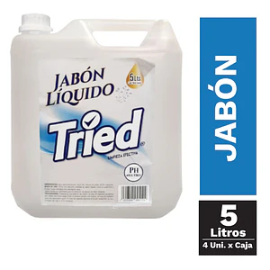 Jabón 5 lts Tried Glicerina