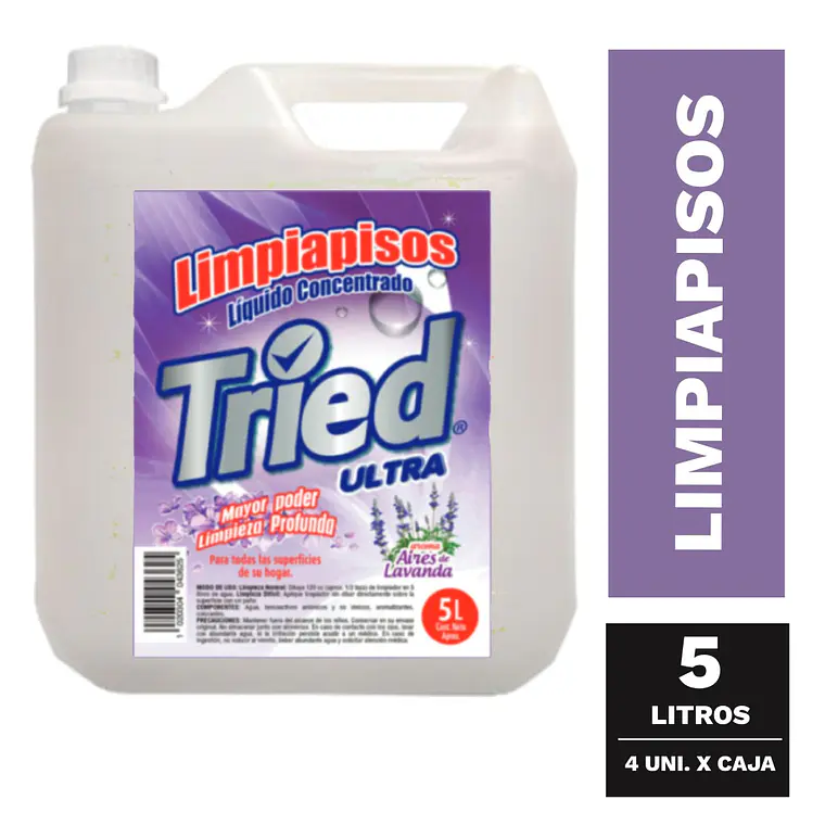 LIMPIAPISOS HOGAR 5 LITROS 1