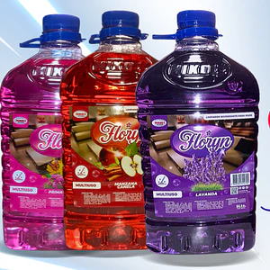 Limpia Pisos Multiuso de 5LTS  EN 3 AROMAS