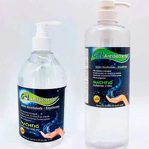 Alcohol Gel Antibacterial Machtig 500 ML  - 12 UN En Caja
