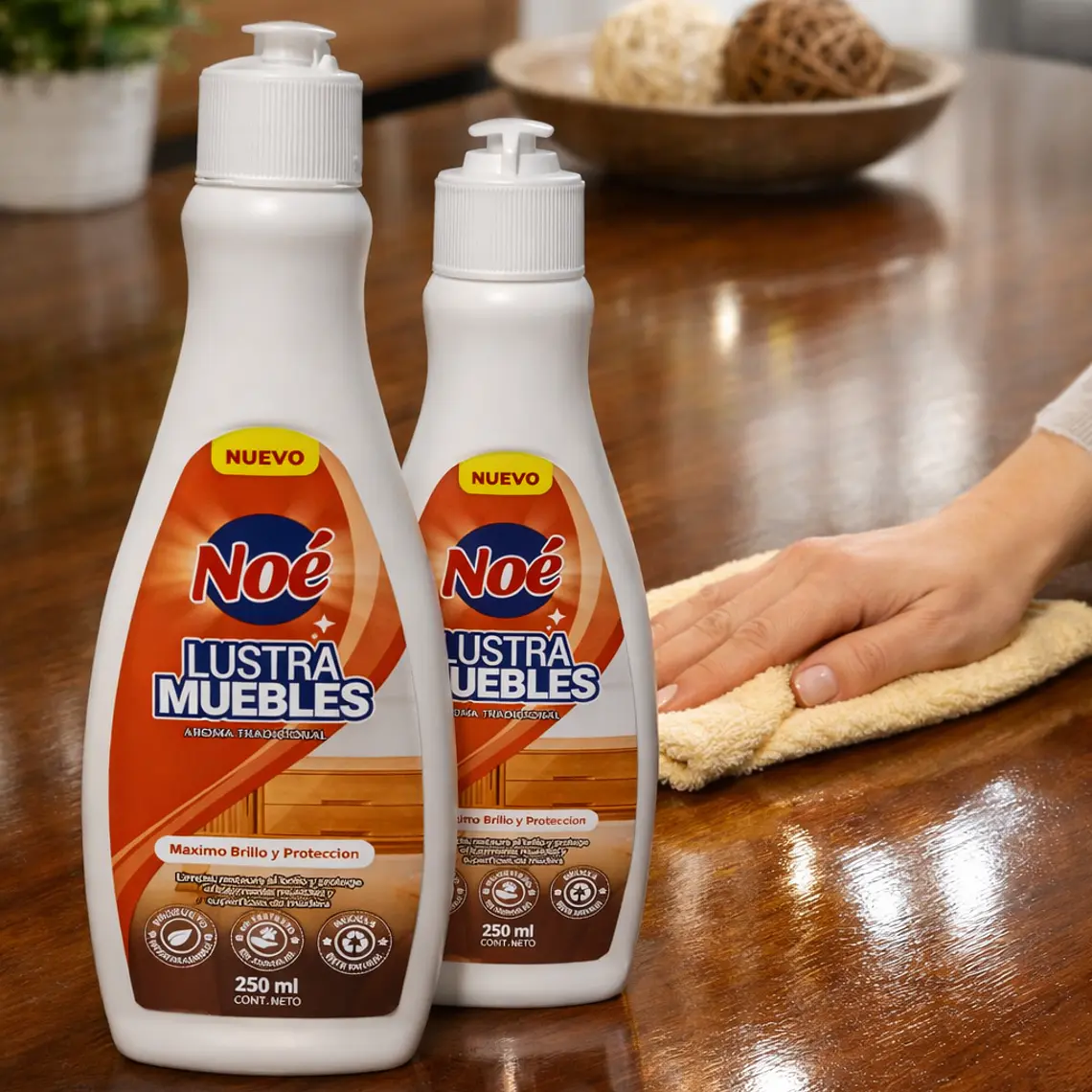 Lustramuebles Crema Tradicional 250 Ml  Noe  1