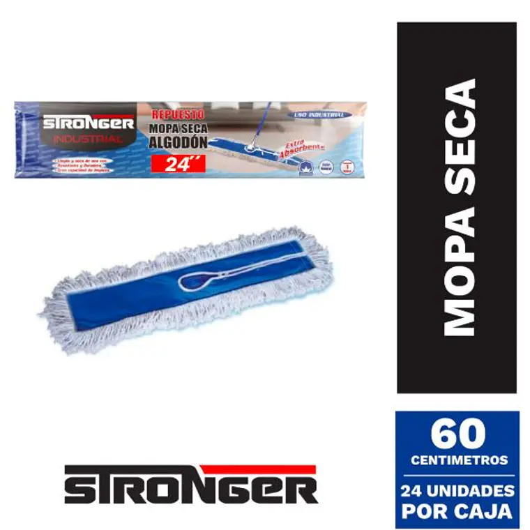 REPUESTO MOPA SECA – 60 CM Repuesto Mopa Seca 60 cm – Azul 1