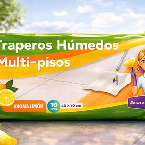 Trapero  Piso Humedo Multiuso  Limon  