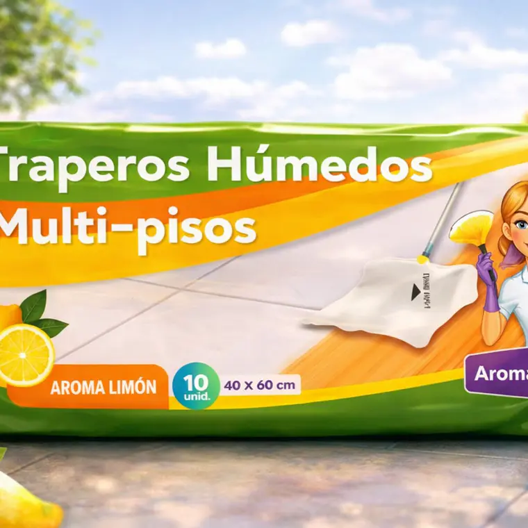 Trapero  Piso Humedo Multiuso  Limon   1