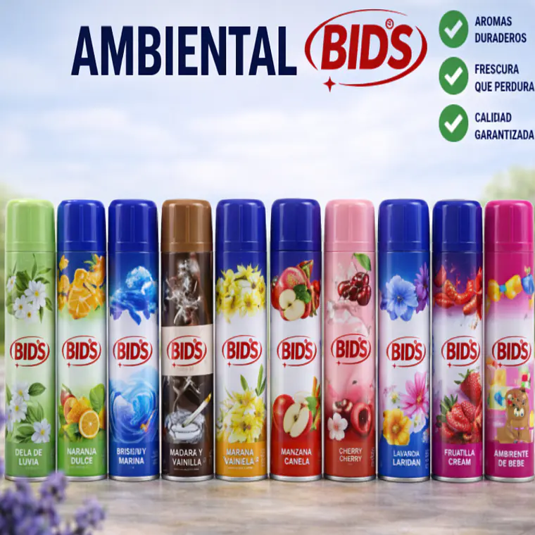 AROMATIZADOR AMBIENTALES AEROSOL 320 ML 1