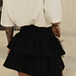 Falda short negra  - Miniatura 2