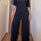 Conjunto Palazo Overzize negro - Miniatura 2