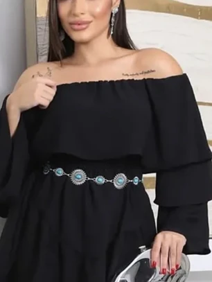 Vestido Clara manga larga 