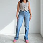 Jeans con faja Vivi - Miniatura 1