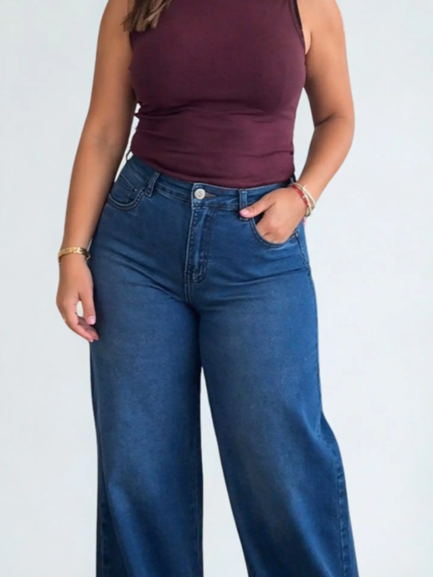 JEANS CON FAJA MARIANA  4