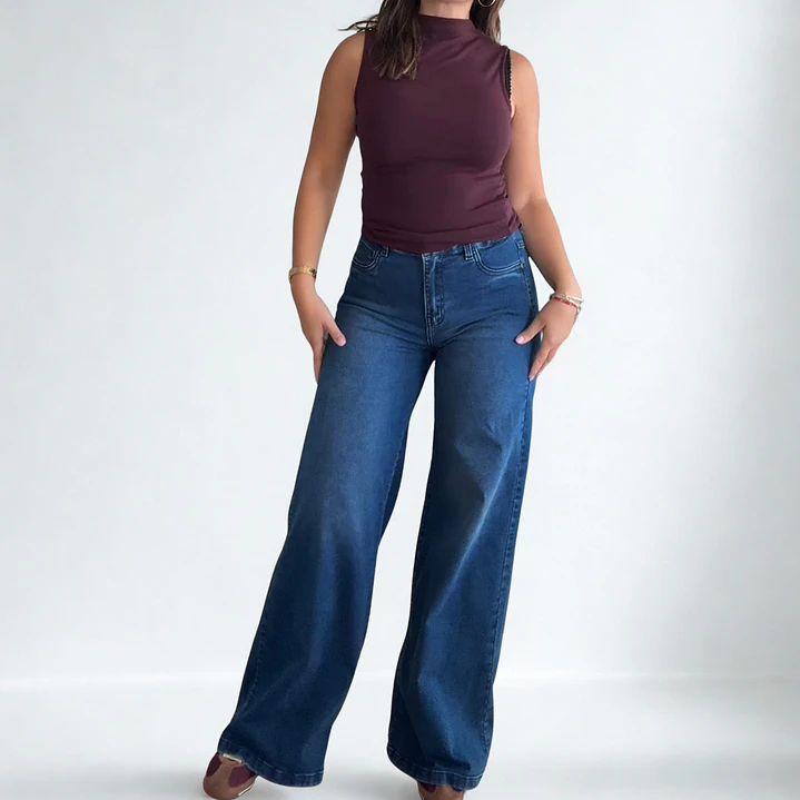 JEANS CON FAJA MARIANA  1
