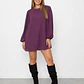 Vestido con short Rosario Guinda  - Miniatura 1