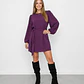 Vestido con short Rosario Guinda  - Miniatura 2