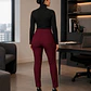 Pantalón Prada Compresión abdominal color Vino - Miniatura 2