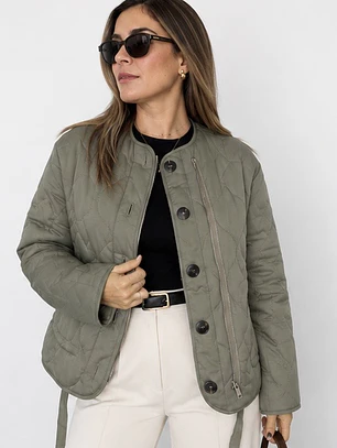 Chaqueta  Romboidal Olive CHic