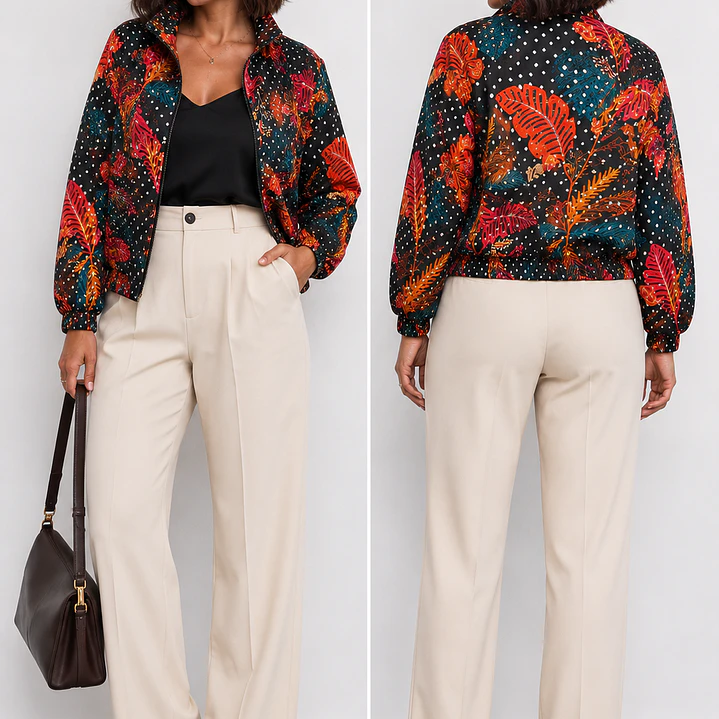 Chaqueta bomber Puntitos 2