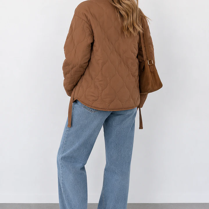 Chaqueta Aspen ligth brown 2