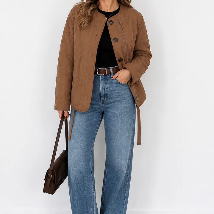 Chaqueta Aspen ligth brown 1