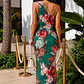 Vestido ALANA verde  - Miniatura 3