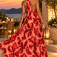 Vestido TATYANY coral  - Miniatura 1