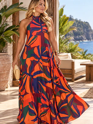 Vestido TATYANY flores 