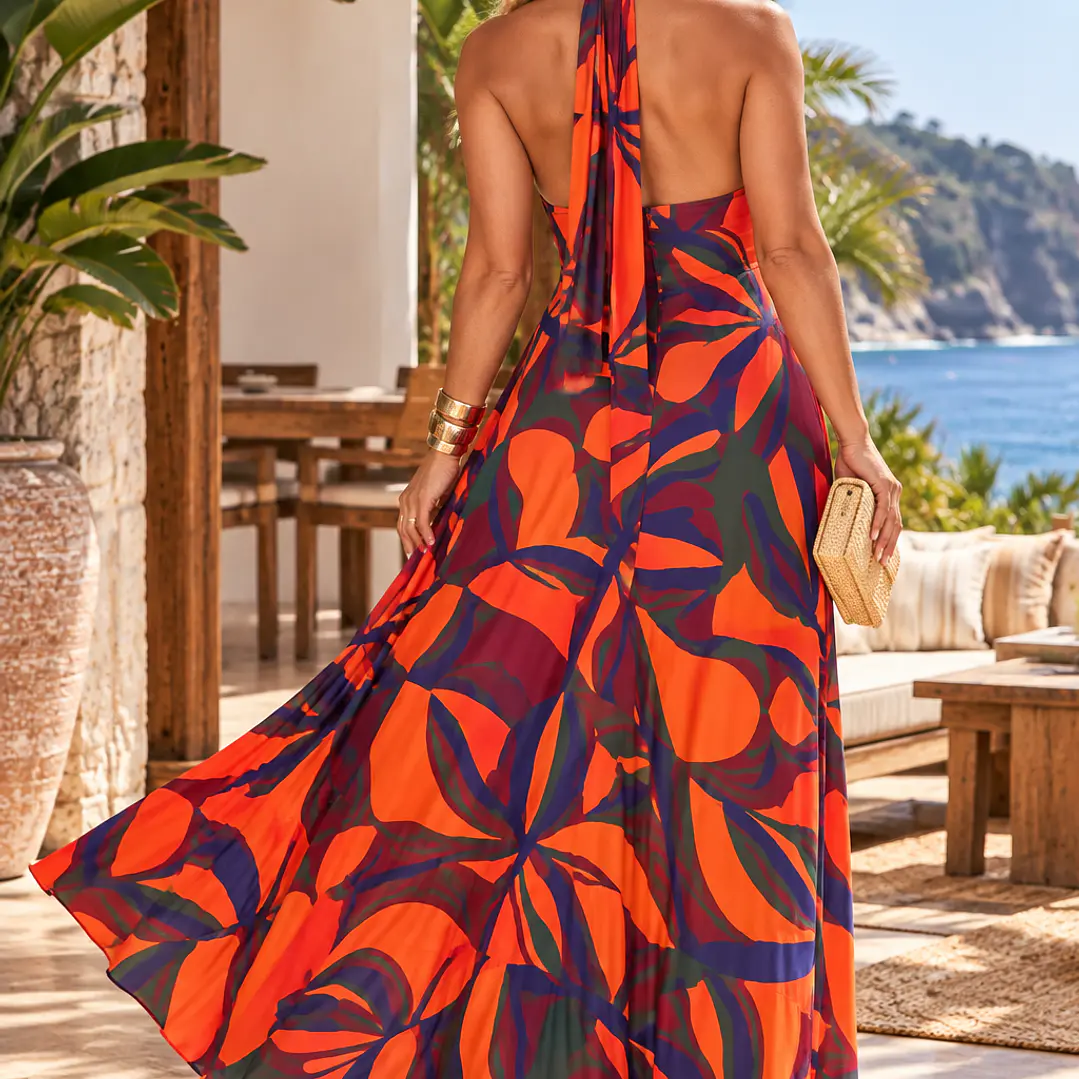 Vestido TATYANY flores  2