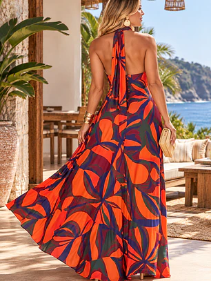Vestido TATYANY flores 
