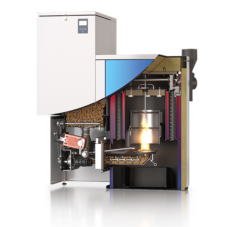 Caldera Pellet Easypell 20 kW   2