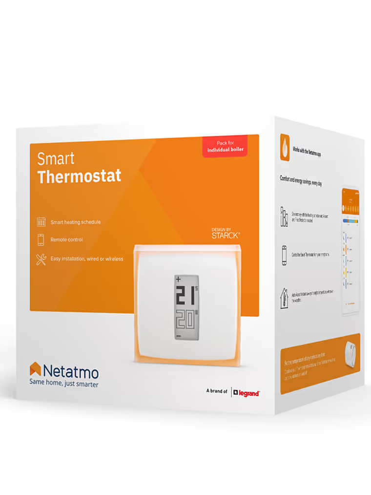Termostato Inteligente Wifi Netatmo 3