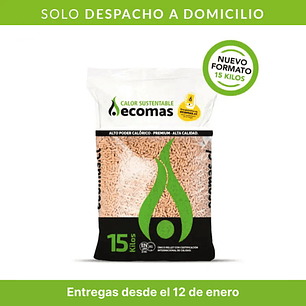 Pack 6: 72 bolsas de pellet 