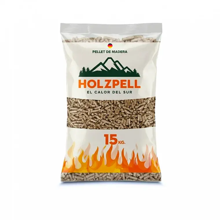 Pallet 84 bolsas de pellet 15 kg Holzpell 2