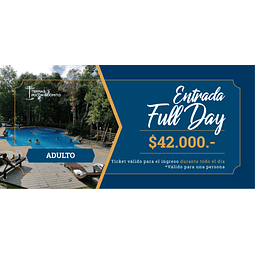 Entrada Full Day - Adulto