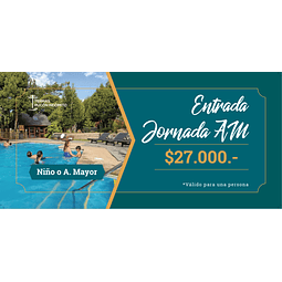 Entrada AM - Niño o Adulto Mayor