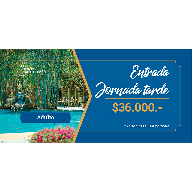 Entrada Tarde - Adulto
