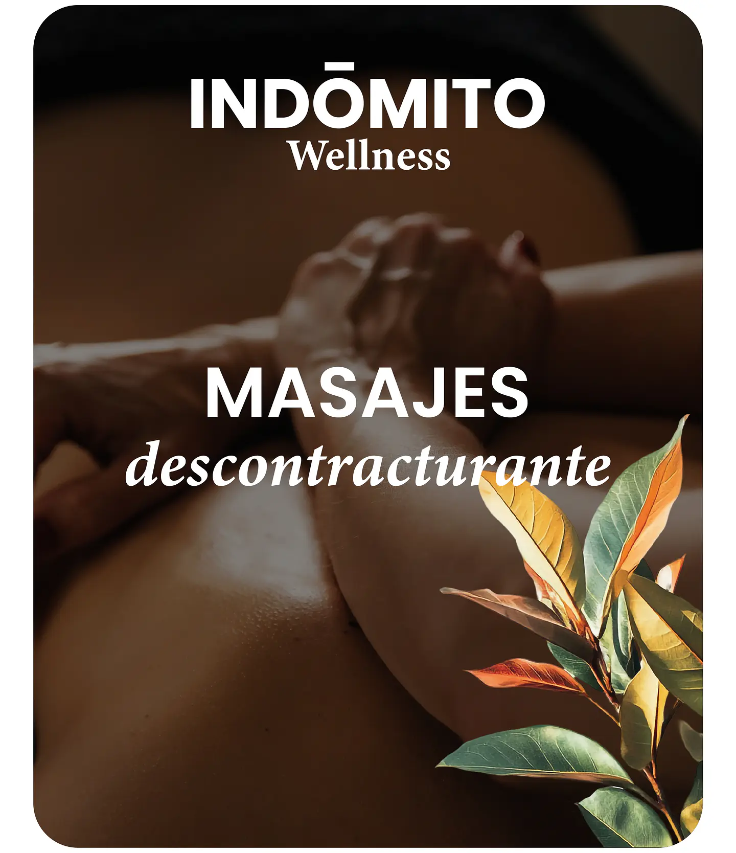 Masaje descontracturante 50m. 1