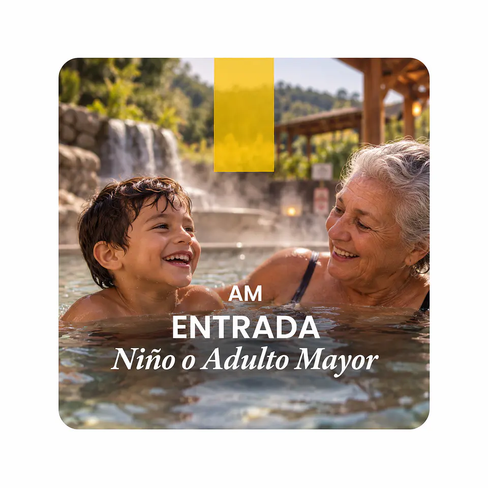 Entrada AM - Niño o Adulto Mayor 1