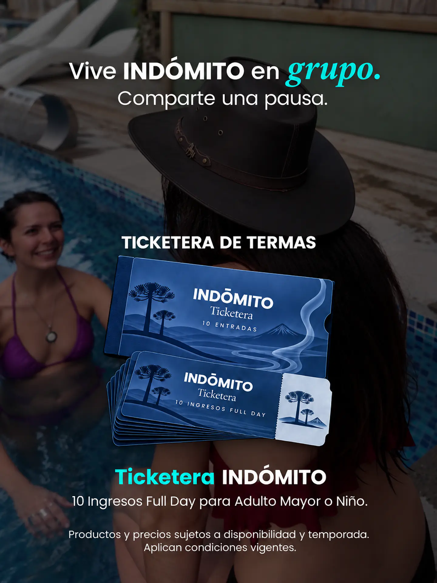 Ticketera 10 Full Day Adulto Mayor - Niño 1