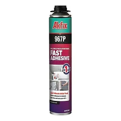 MORTERO POLIURETANO 60 SEGUNDOS 967P AKFIX 750ML PARA PEGADO EPS