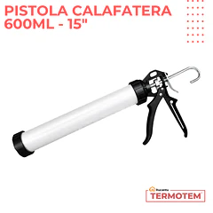 PISTOLA CALAFATERA SALCHICHA 600ML - 15 PULGADAS
