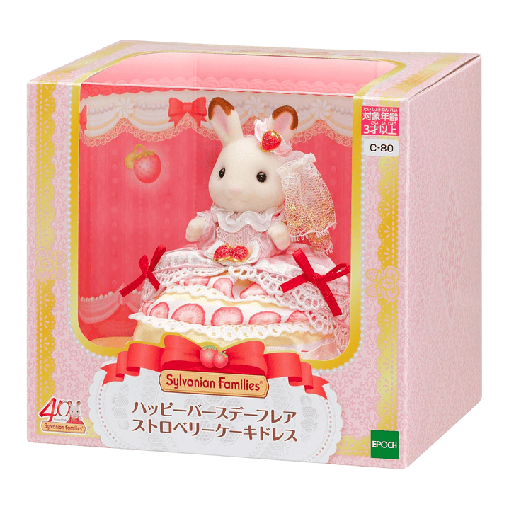 Conejo pastel de fresa 1