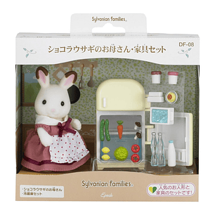 Coneja mamá con nevera