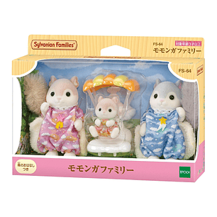 Familia ardillas voladoras (pre-venta)