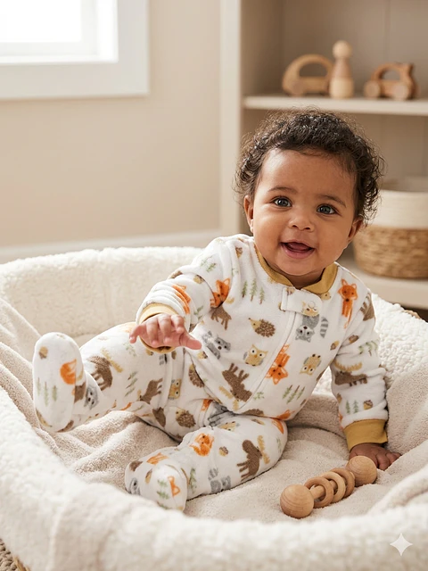 Pijama de Polar animalitos