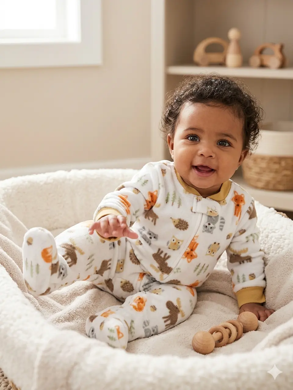 Pijama de Polar animalitos 1