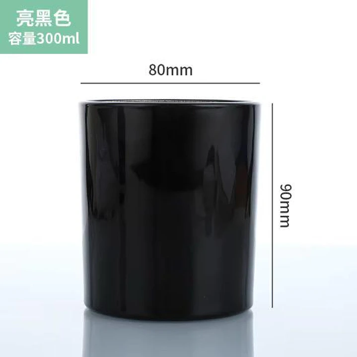 Envase de vela 300 ml con tapa metalica 1