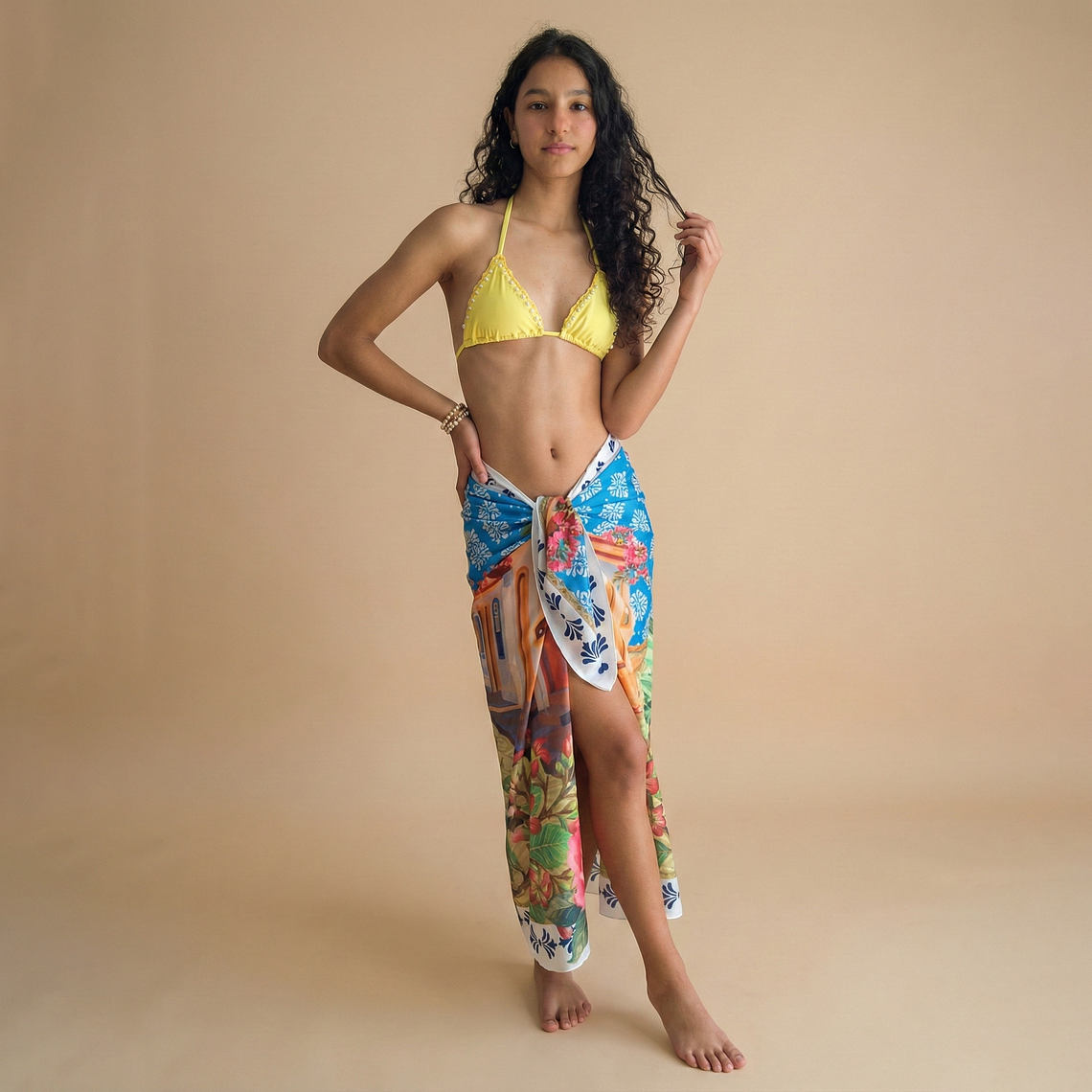 Pareo Caju Colonial 3