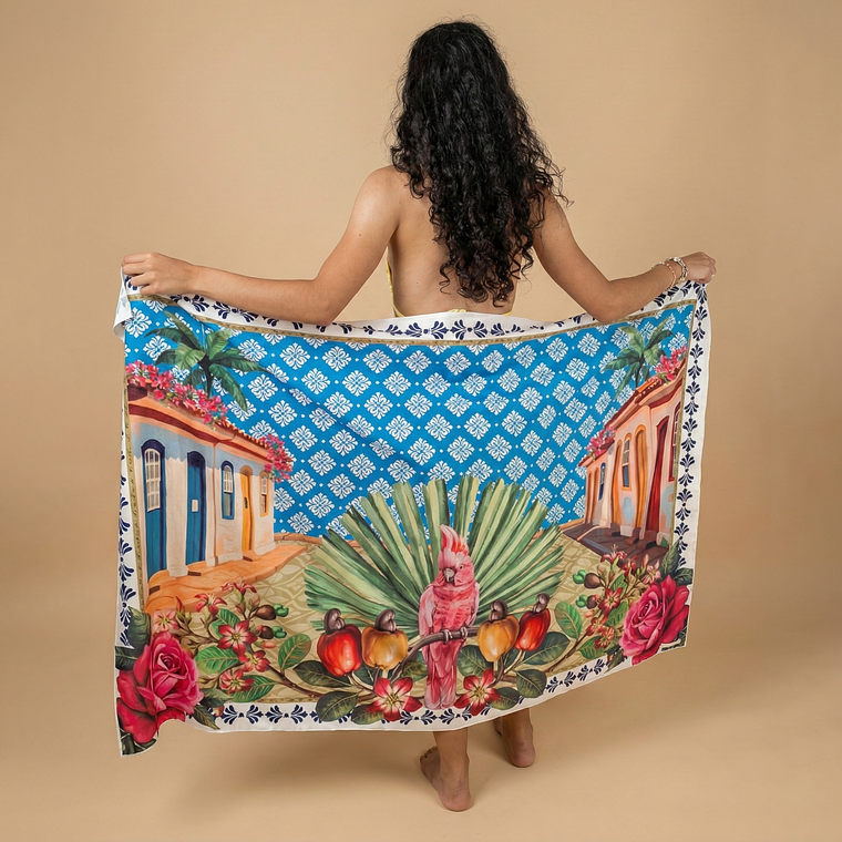 Pareo Caju Colonial 4