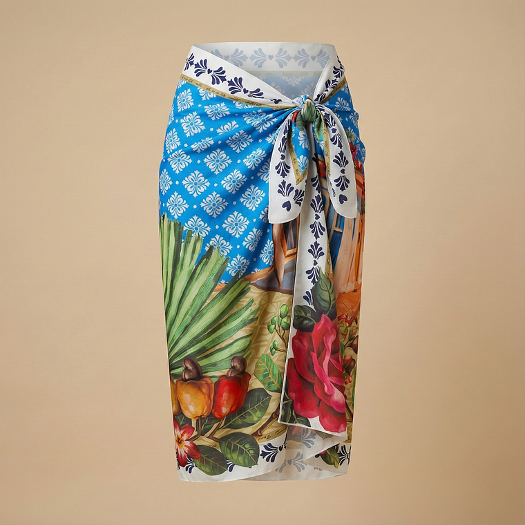 Pareo Caju Colonial 2